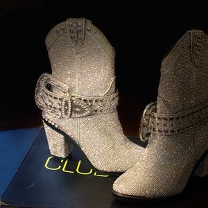 Dolls Kill Rhinestone ClubEXX Cowgirl Bootie